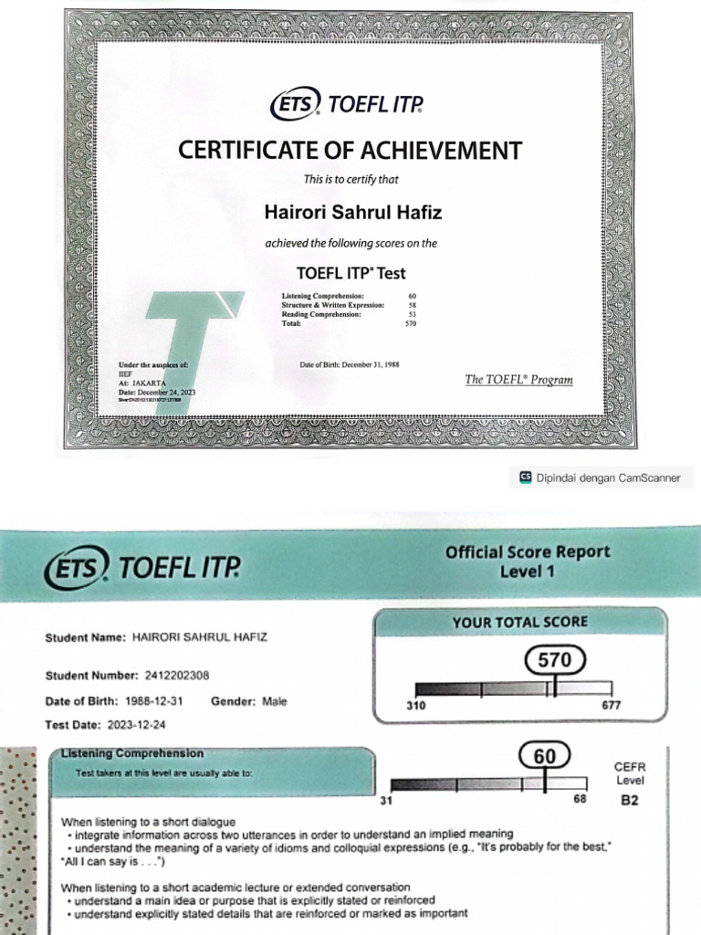 Belajar Structure And Written Expression Toefl Itp Ets