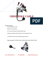 Obdii Bike Cable For All Bike