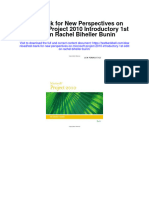 Instant Download Test Bank For New Perspectives On Microsoft Project 2010 Introductory 1st Edition Rachel Biheller Bunin PDF Full