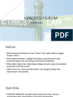 Etika Profesi Hukum Filhum