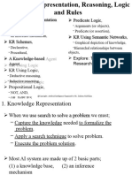 Lecture-5 (Knowledge - Representation, Reasoning, Logic)