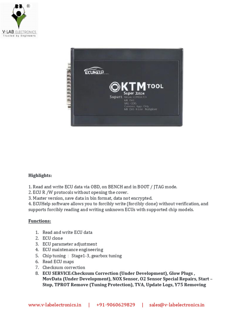 KTM FLASH 67 in 1 | PDF