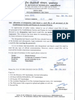 Office Order No 127-2023, Allocation of Designation-Unit Based E-Mail IDs To All Personnel of The Establishment Section & Accounts Section