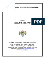 Subject 5 - Accounts and Audit