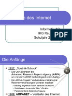 Geschichte Des Internet