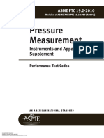 Asme PTC 192 2010 Pressure Measurement Instruments and Appar