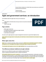 Agile and Government Services - An Introduction - Service Manual - GOV - UK