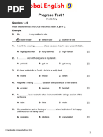 Cambridge Global English 9 Answers | PDF | Malnutrition | Tourism