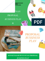 Pertemuan 14 & 15. Penyusunan Proposal Bussiness Plan