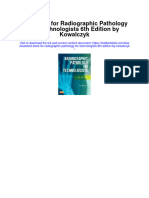Instant Download Test Bank For Radiographic Pathology For Technologists 6th Edition by Kowalczyk PDF Scribd