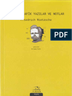 Nietzsche Otobiyografik Yazılar Ve Notlar Pinhan Yayınları