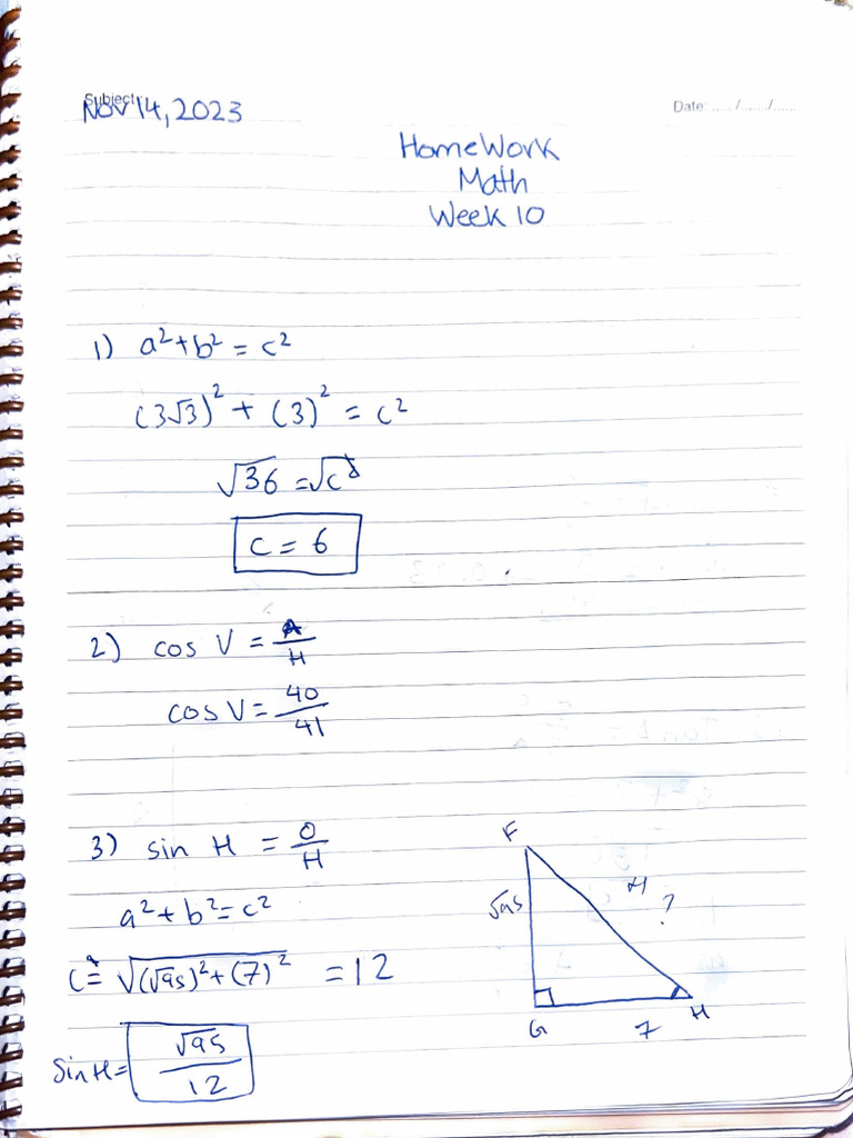 Week 10 Math | PDF