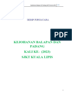 Skrip Juruacara Kej Balapan & Padang