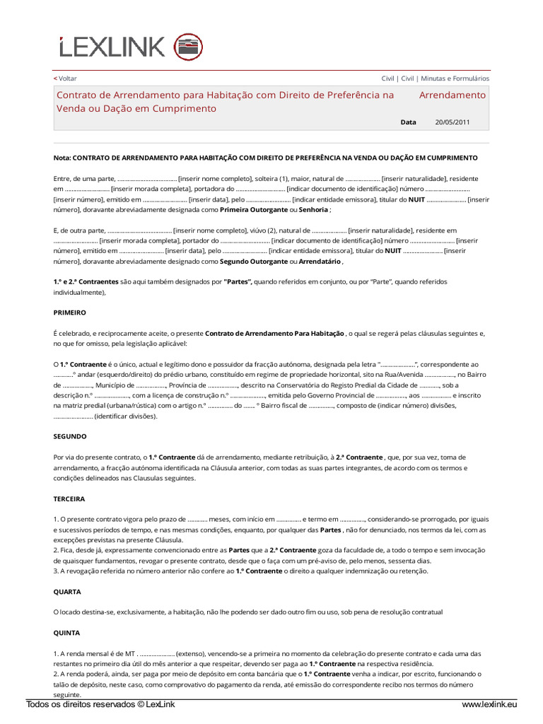 Modelo De Contrato Dacao O Que E