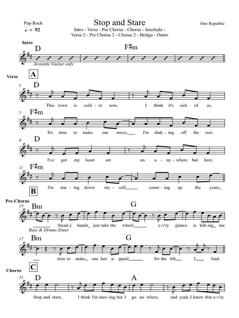 stop-and-stare-leadsheet-in-d-pdf