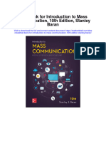 Instant download Test Bank for Introduction to Mass Communication 10th Edition Stanley Baran pdf ebook