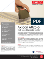 Axicon 6025 S Barcode Verifier