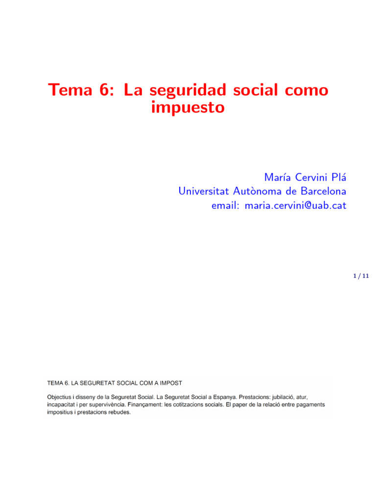 Tema 6 | PDF | Ciencias sociales