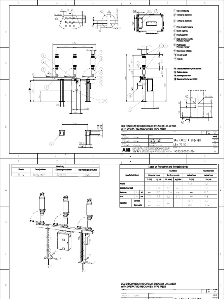 Co2 disconnecting circuit breaker lta 72 5d1 with type msd1 pdf