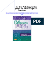 Instant Download Test Bank For Oral Pathology For The Dental Hygienist 6th Edition Olga A C Download PDF Full