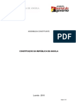 Constituicao Da Republica de Angola