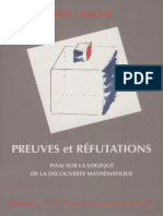 Imre Lakatos - Preuves et Réfutations _ essai sur la logique de la découverte mathématique -Hermann (1984)