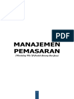 Buku Manajemen Pemasaran 4 P Dan 7 P Indra Dermawan