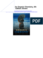 Instant Download Test Bank For Organic Chemistry 6th Edition Brown PDF Full