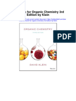Instant Download Test Bank For Organic Chemistry 3rd Edition by Klein PDF Full