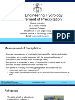 3 CE303 Measurement of Precipitation