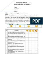 Instrumen Survei Siswa