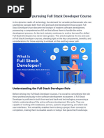 Full Stack Developer Career 2024 PDF