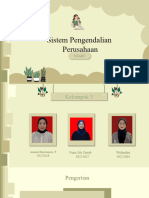 Sistem Pengendalian Perusahaan