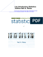 Instant Download Test Bank For Introductory Statistics 10th Edition Neil A Weiss PDF Ebook