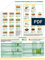 A2 Nutriscore Allergennes 2022