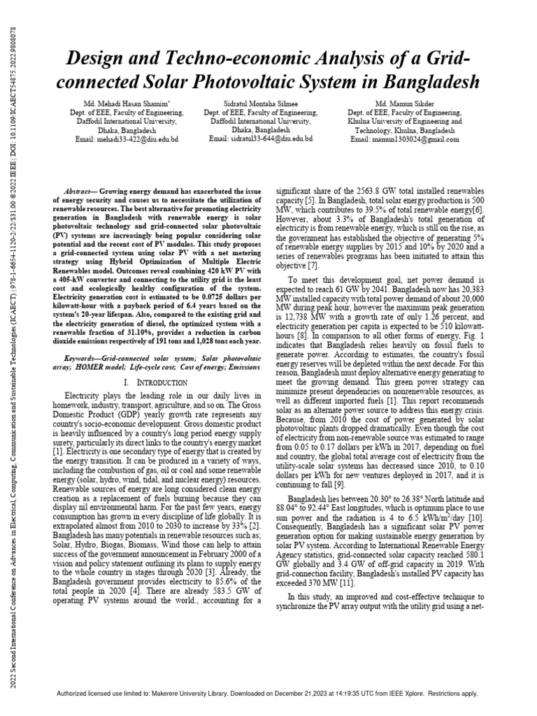 design-and-techno-economic-analysis-of-a-grid-connected-solar