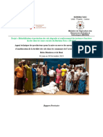 Rapport Provisoire Projet Prosol Appui AFS 2023