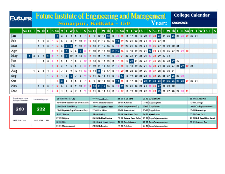 College Calendar 2023FIEM Letter Size PDF
