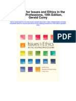 Instant Download Test Bank For Issues and Ethics in The Helping Professions 10th Edition Gerald Corey PDF Ebook