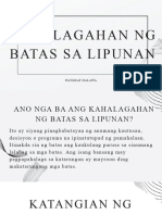 Kahalagahan NG Batas Sa Lipunan