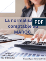 Rapport IFRS Normalisation Comptable