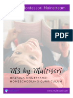 Multisori Freebie - Reading Curriculum Sample