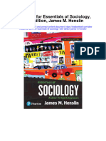 Full Download Test Bank For Essentials of Sociology 13th Edition James M Henslin PDF Free