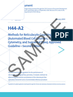 NCCLS Document H44-A2