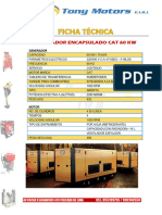 TONY MOTORS-cat 60 KW