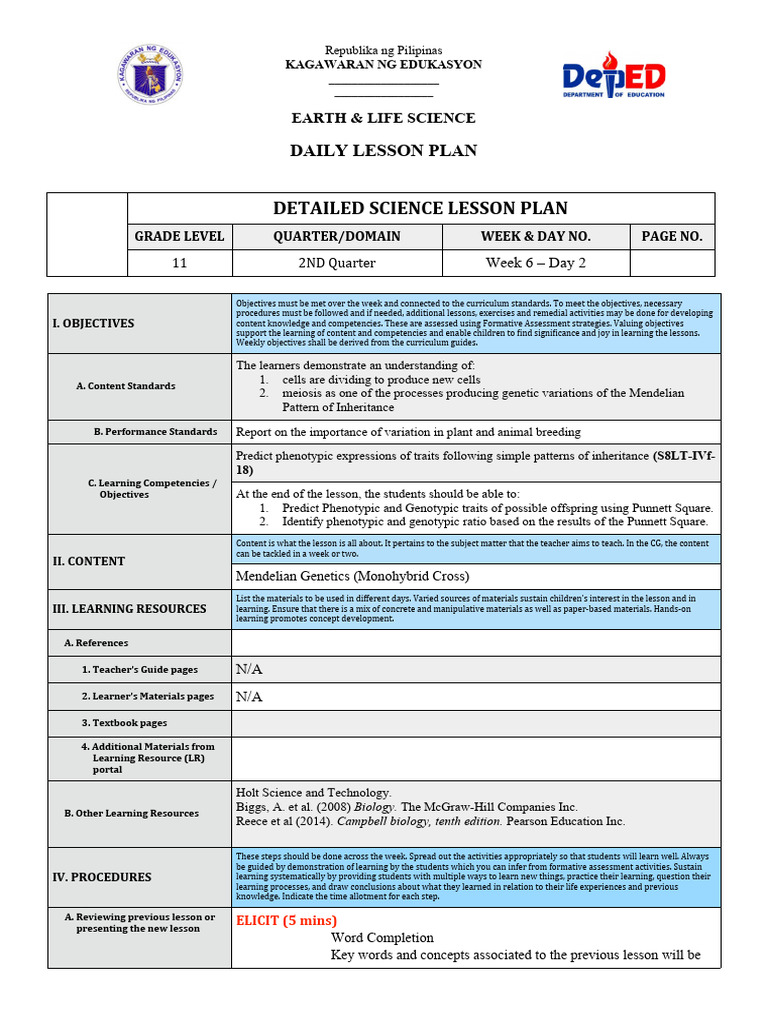 7es DLL Format Els | PDF | Genotype | Dominance (Genetics)