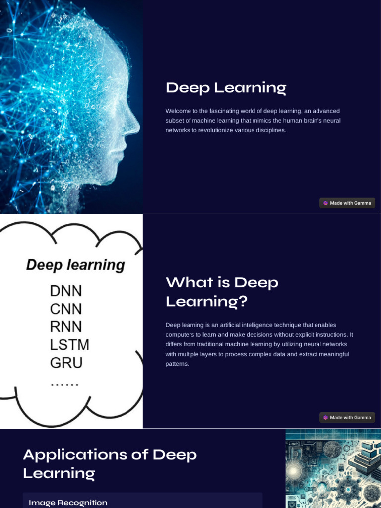 Deep Learning | PDF | Deep Learning | Machine Learning