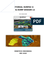 Tutorial Surpac6 - 05 - Pit & Dump Design