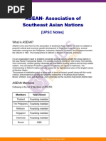 Asean Upsc Notes 32