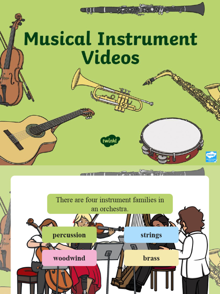 Explore Orchestra Instrument Families | PDF | Art